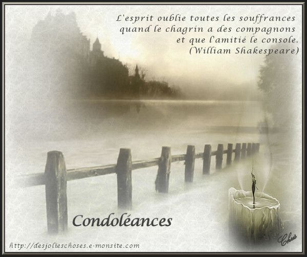 image condoleance